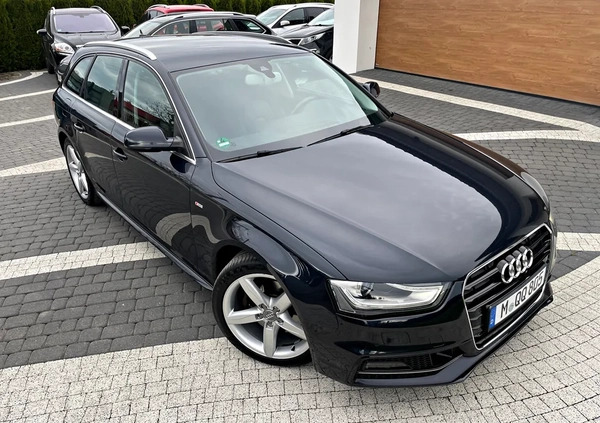 Audi A4 cena 49900 przebieg: 223000, rok produkcji 2014 z Nowogród Bobrzański małe 596